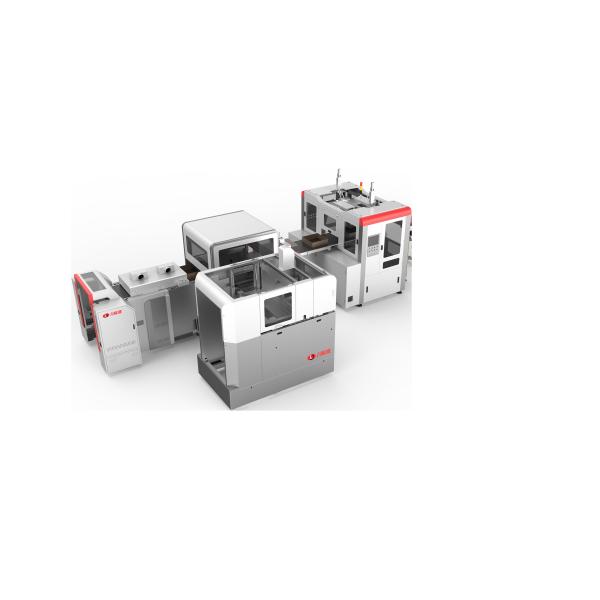 La machine rigide intelligente de fabrication de cartons de la grande vitesse 35-45pcs/min de LY-HB2500CK pour le maquillage/bijoux/vin enferme dans une boîte la fabrication