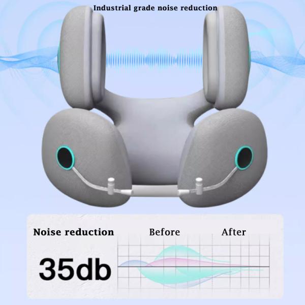 2023 Travel Pillow with Anti-Static Neck Protection and Customized Wash Label Design