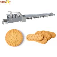 linha de produção automática completa das cookies do cão 100kg/H com moldes