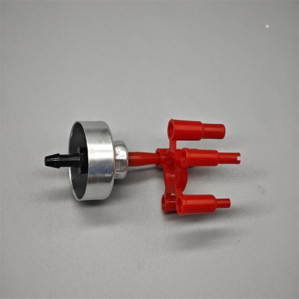 Premium lighter gas refill valve with adaptor for outdoor enthusiasts with leak-proof seal and easy grip