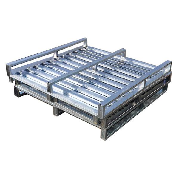 B38 Heavy Duty Stackable Galvanized Steel Pallet Bulk Steel Pallets Industrial Steel Pallet