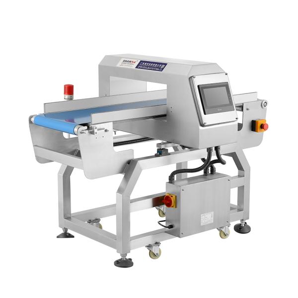 Automatic Food Grade Metal Detector Conveyor Multi-Language Belt Food Industry Metal Detector Machine