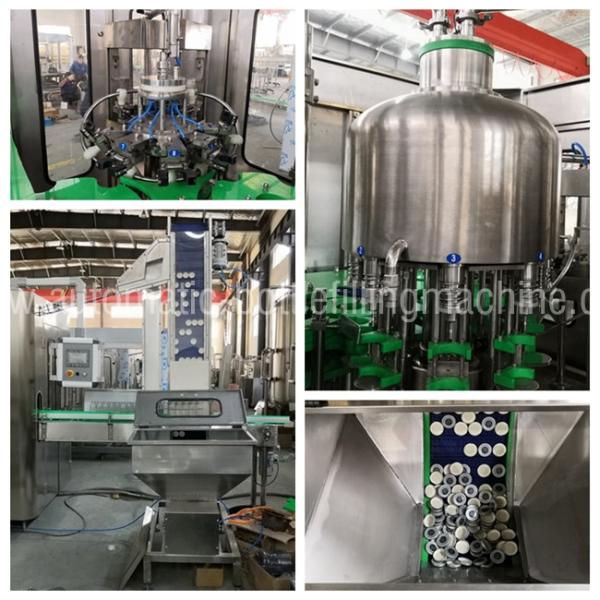 Commercial Pulp Juice Making Machine , Pineapple Glass Bottling Plant Equipment