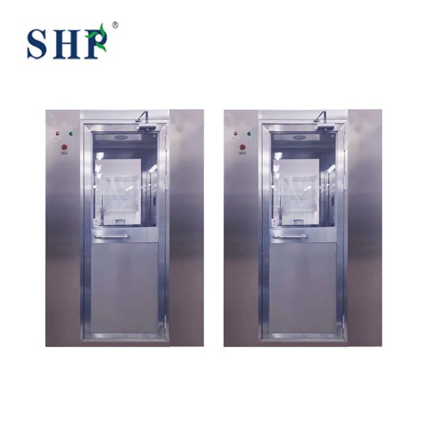 Stainless Steel 304 Air Shower Customized Size For Food Industry In Portable Cleanroom