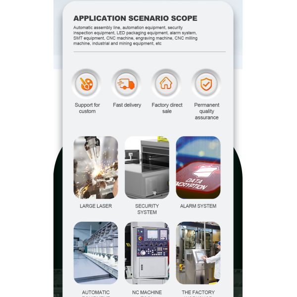 Luz indicadora de torre de sonido alta: Luz alta fija, parpadeo con zumbador