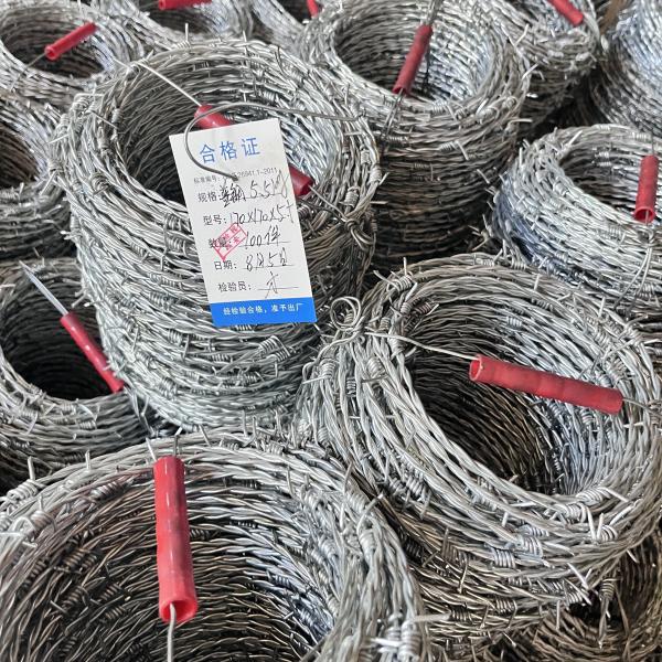 Китайская фабрика высококачественный поставщик продает оцинкованную колючую проволоку Противоугонную колючую проволоку по низкой цене