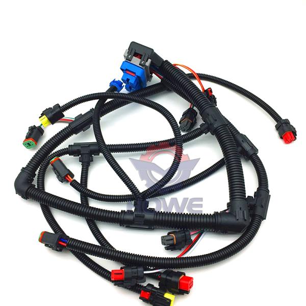 E320D E323D Части экскаваторных линий C6.6 Моторная проводка для производственных предприятий