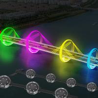 DC24V IP67 étanche à l'eau RGB LED pixel lumières pour la maison éclairage permanent de Noël