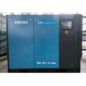 75KW VSD Direct-driven Water Cooling Oil-free Rotary Screw Compressor