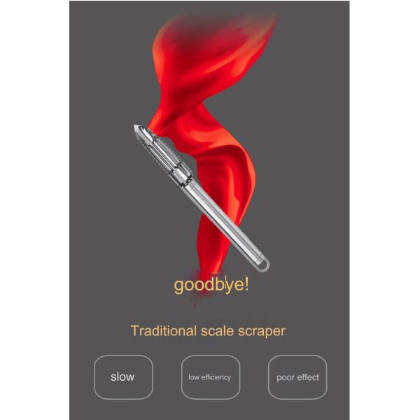30-Second Fish Scaler Machine Handheld Electrical Scaler for Quick Scale Removal