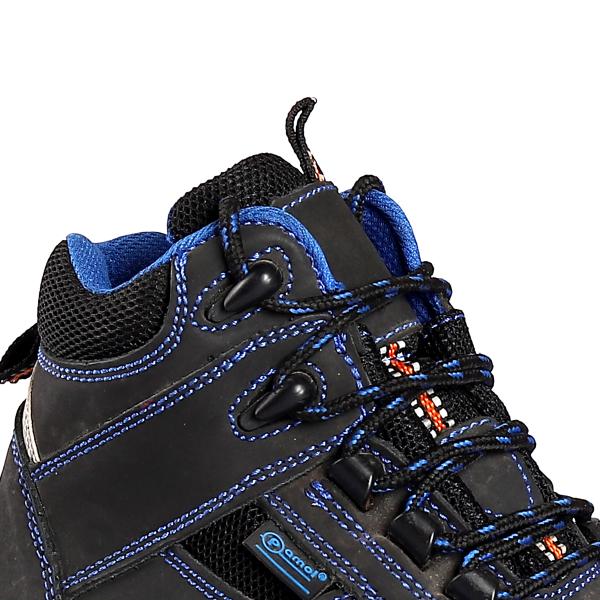 Steel Toe Cap PU Sole Safety Shoes for Oil and Chemical Resistance Shengjie High Quality Microfiber Work Boots