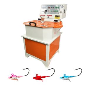 Manual Centrifugal Casting Machine Zinc Alloy and Lead Colorful Jig Head Centrifugal Equipment 