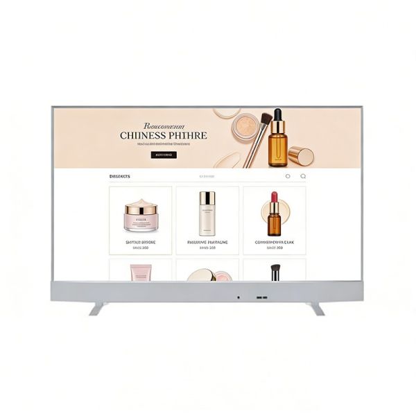 55 Inch Smart OLED 4K Information Kiosk Transparent OLED Display for Interactive Digital Signage