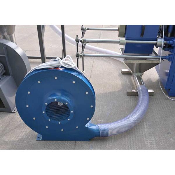 LDP-SJP-80-100 PVC single screw extrusion and pelleting line die facing