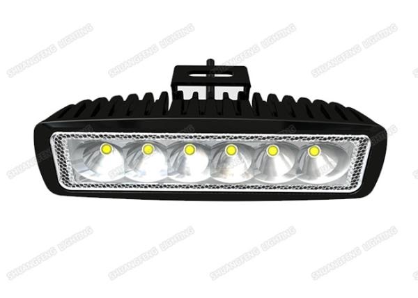 6 pcs * 3w High Intensity Epistar LED Truck Work Lights 18W 6000k IP67