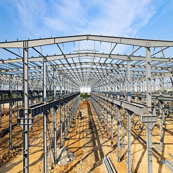 Taller de estructuras de acero prefabricadas de uso múltiple