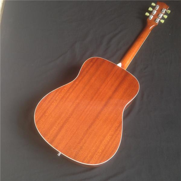 Hot sale Acoustic Guitar Natural Guitar Acoustic with One Piece of body 20 scale Chinese guitar shop free shipping