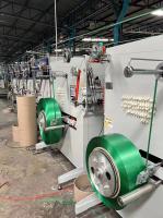 Máquina semi-automática de enrolamento de rolos Jumbo 330kg para fita PET de poliéster