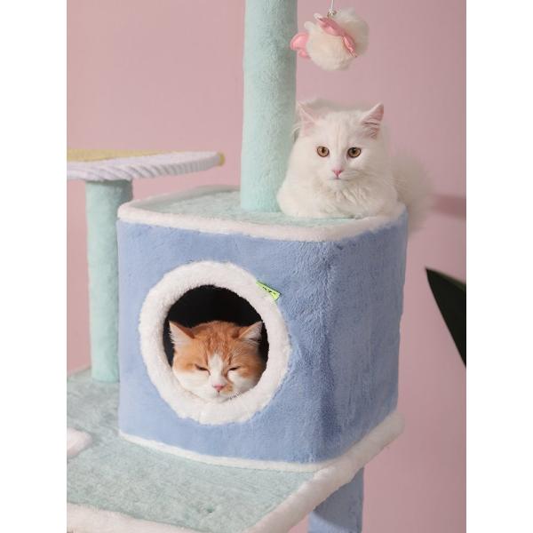Not Electric Cat Tree 1/2/3/4 Layers Cat Climbing Scratcher with Shipping Cost Included