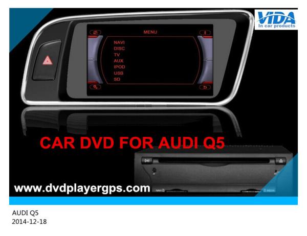 7inch HD touch screen car dvd gps android car dvd player for Audi Q5 right hand 2008-2013