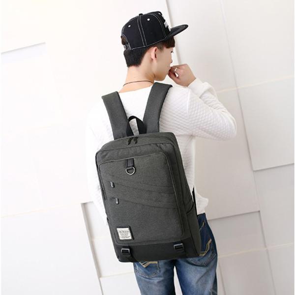 Fashion Polyester Backpack for School Travel Daypack Fits up to 15.6 inch Laptop