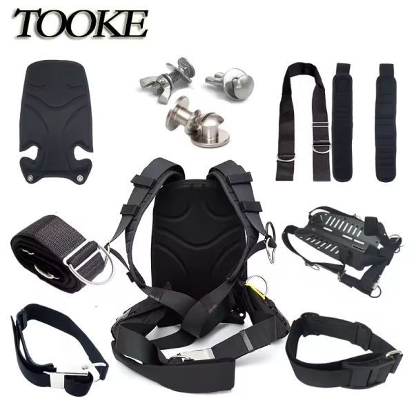 Custom Logo Quick Release Harness Standard Carbon Fiber Backplate Wing BCD For Snorkeling