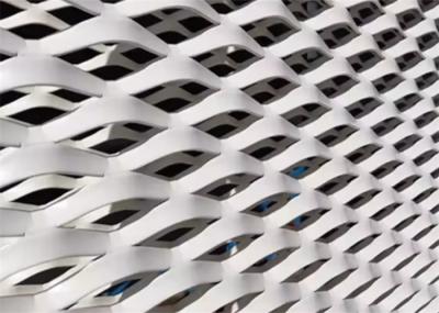 50mm hole size Aluminium Expanded Metal Mesh for Building decoration