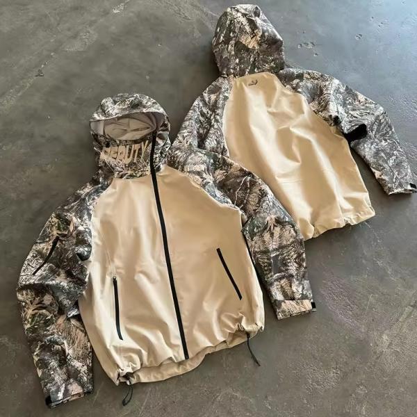 Vêtement de camouflage étanche à l'eau Vêtements de nylon légers Vêtements de nylon extérieurs