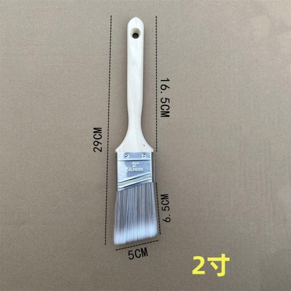 多種仕様 色分別 斜角 ブラシ 芸術絵画 ラテックス ブラシ