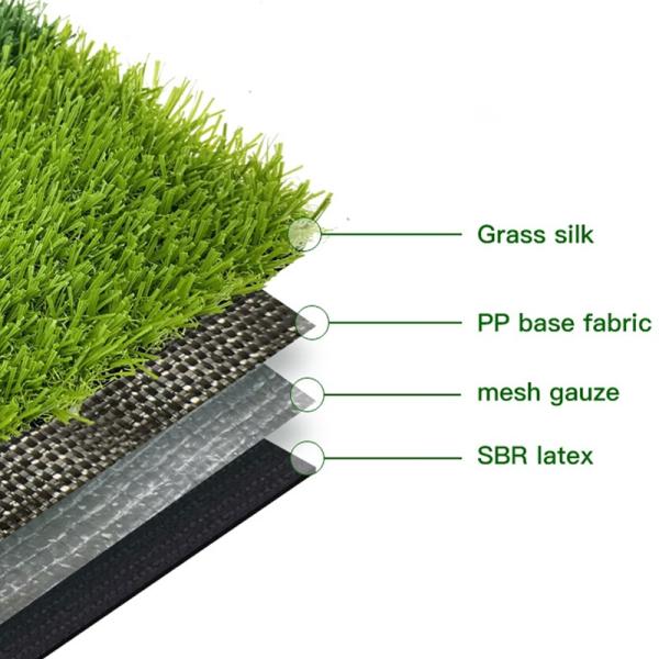 UV-Resistant Artificial Turf with 50 mm Pile Height Child Safe and Easy Installation for Youth Training Centers