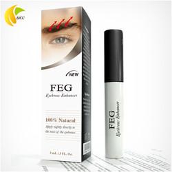 Natural OEM Eyelash Enhancer Growth Serum Custom Organic Liquid FEG