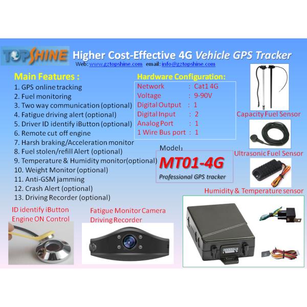 2MB Data Logger GPS Vehicle Tracker With Camera Video And Take Picture Car Gps Tracker