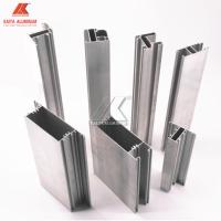 El molino acabó la protuberancia de aluminio 1.0m m del perfil de la puerta de la ventana