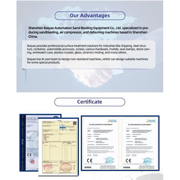 Automatic Rolling Basket Sandblasting Machine For Bakelite Skeleton Deburring