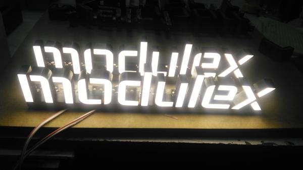 RGB Illuminated Signage Letters hanging / free standing 5 Years Warranty