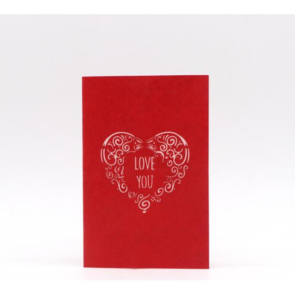 Custom Love Confession Card  Creative Gift Greeting 3D Birthday Card