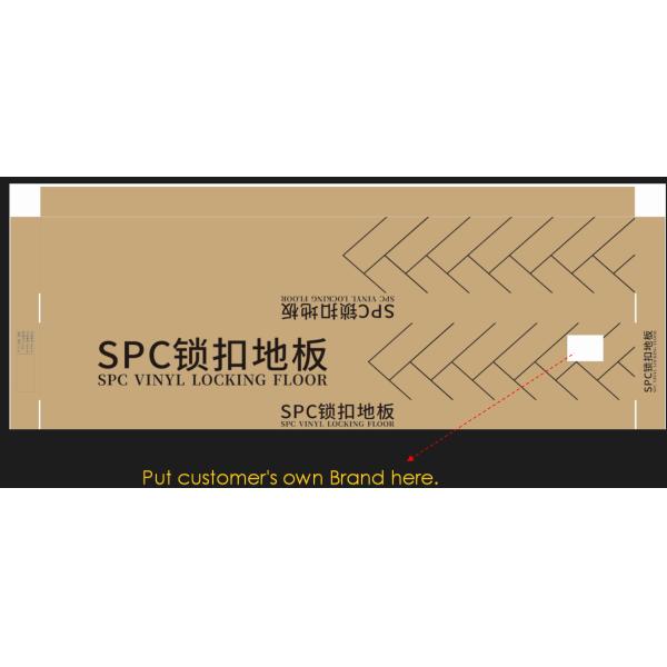 Customized Vinyl Commercial Flooring , Vinyl Composite Flooring Strong Click System