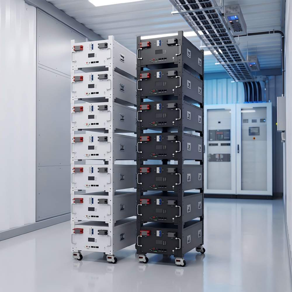 358.4V 280Ah High Voltage Battery Bank With Optional CAN RS485 LCD