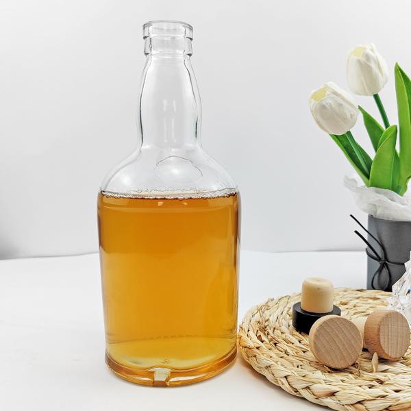 Eco-friendly Glass Body Top Sale Multi-Specification White Wine Bottles for Beverage