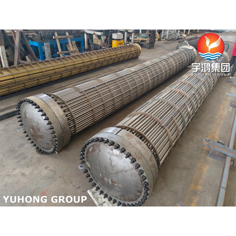 API 660 Heat Exchanger Tube Bundle ASTM B111 C70600 Copper Nickel CuNi Tubes