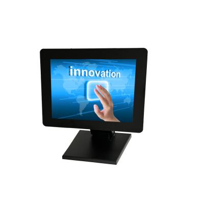 Plastique noir pur plat IP65 12,1 pouces écran tactile industriel PC résistif 800 x 600