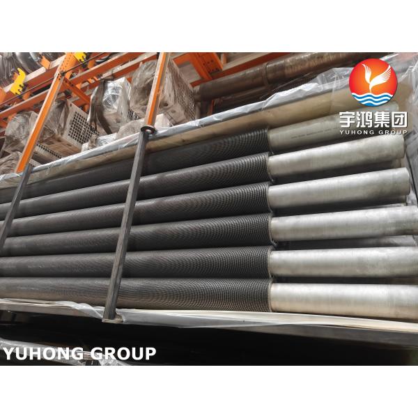 Los tubos dentados con aletas ASTM A312 TP304H y las aletas SS304H