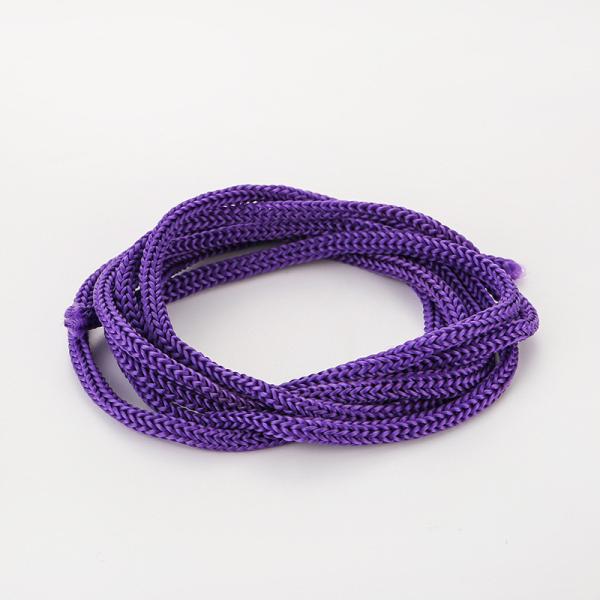 Розовая DIY 3 мм полипропиленовая веревка фиолетовая двойная плетеныя полипропиленовая веревка