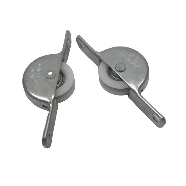 24mm Reinforced Aluminium Sliding Hanging Door Wheels Replacement