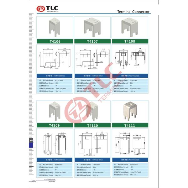 Copper Alloy PCB Terminals Pin Bag Packaging Pcb Mount Screw Terminal
