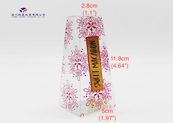 Cosmetics Trapezoid Hard Plastic Box Packaging Hand Lock Bottom Height 11.8cm