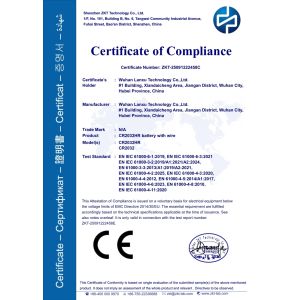 Wuhan Lanxu Technology Co., Ltd. Certifications