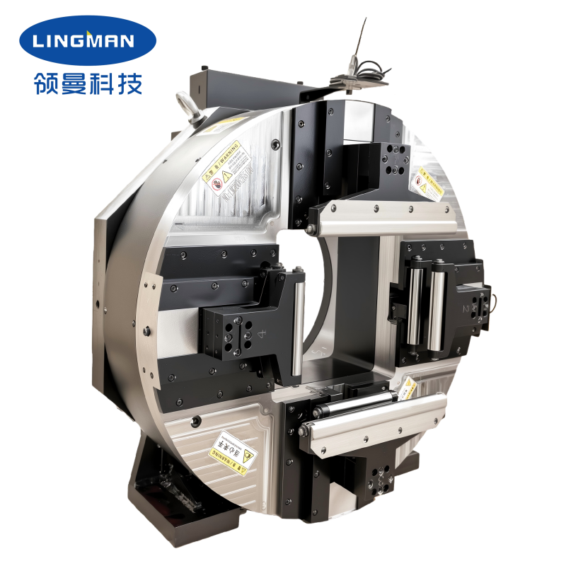 Laser Chuck Pneumatic Hollow Size 245mm 265mm Power Chuck Designed for Laser Pipe Cutting Machine with Stable Jaw Stroke