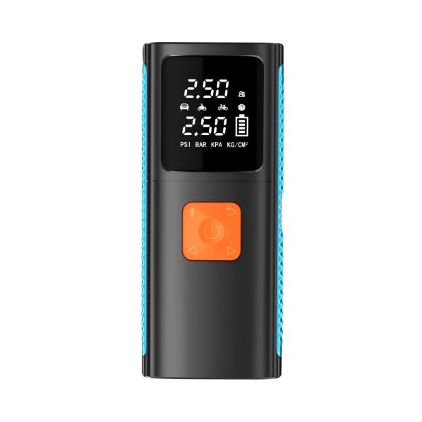 Smart Portable Rechargeable Car Jump Starter with 150PSI Max Tire Inflator and 6400mAh Multifunction Power Bank