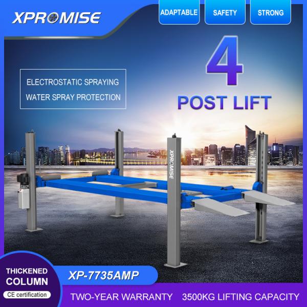 CE Approved Hydraulic 4 Post Car Parking Lift